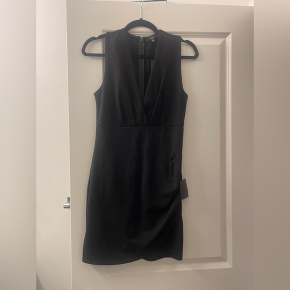 Lulu's Classic Black Mini cocktail Dress - Picture 7 of 8